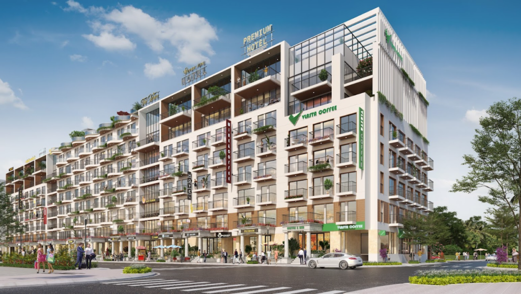 Shoptell (nhà phố khách sạn) Vlasta Sầm Sơn