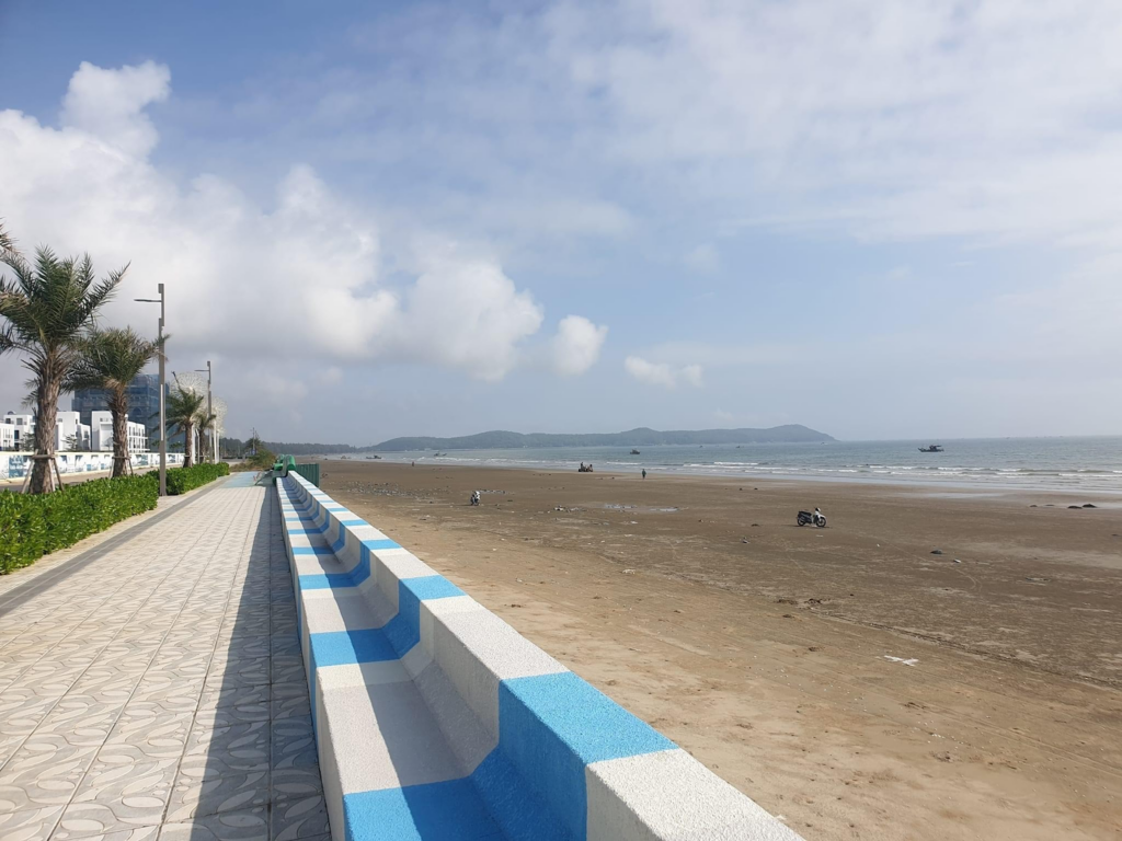 Đại lộ biển Festa dài gần 1km đã hoàn tất thi công