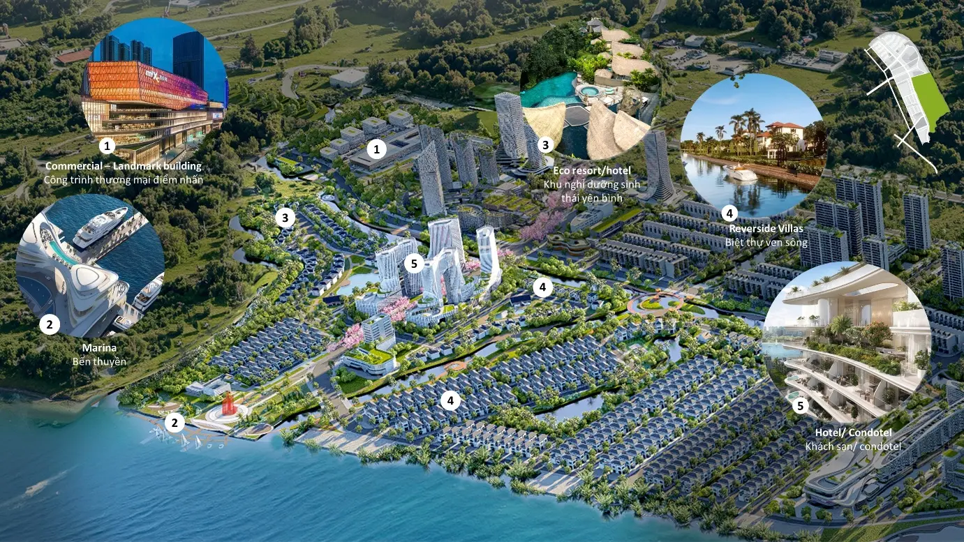 KĐT Du Lịch Đại Phước quy hoạch đồng bộ